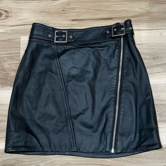 Capulet Stella Moto Skirt In Black Women’s Small - Picture 2 of 5